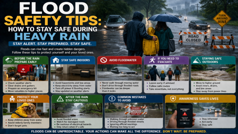 Flood Safety Tips: How to Stay Safe During Heavy Rain