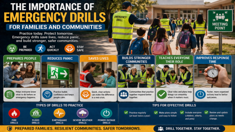 Importance of Emergency Drills for Families and Communities