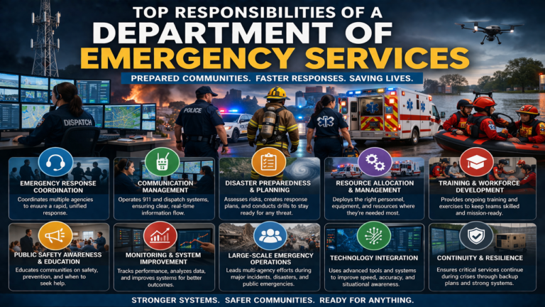 Top Responsibilities of a Department of Emergency Services
