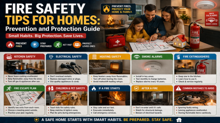 Fire Safety Tips for Homes: Prevention and Protection Guide