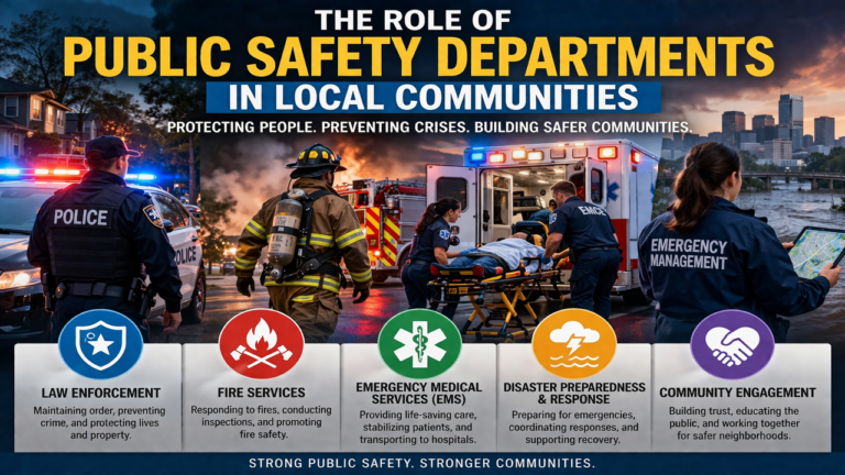 Role of Public Safety Departments in Local Communities