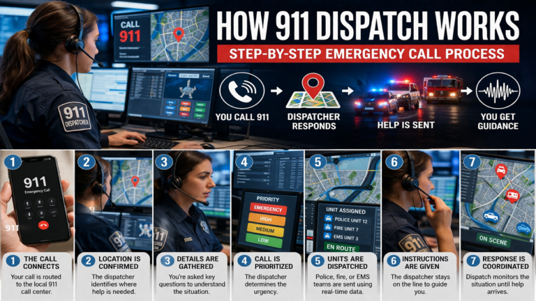 How 911 Dispatch Works: Step-by-Step Emergency Call Process