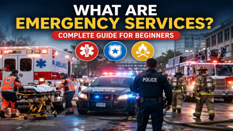 What Are Emergency Services? Complete Guide for Beginners